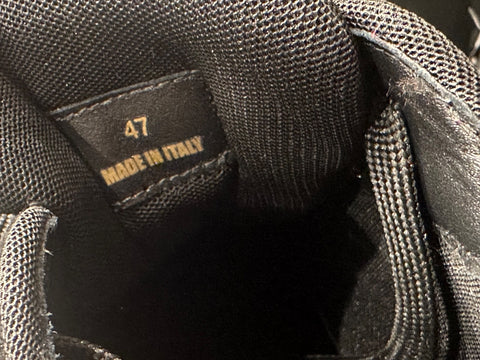 Versace Medusa Men’s Black Sneakers 14 US (47 Euro) 1011942 IT NIB