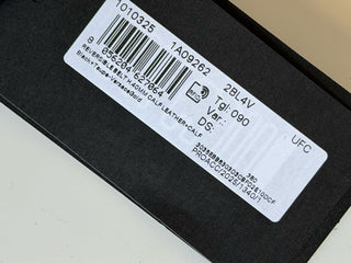 Versace Medusa-Buckle Reversible Leather Black/Brown Belt 90 (36) 1010325 NWT
