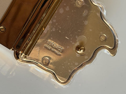 Versace Medusa-Buckle Reversible Leather Black/Brown Belt 115 (46) 1010325 NWT