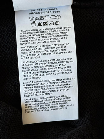 Versace Medusa Embroidered Knit Sweater Black 46 US (56 Eu) 1011884 NWT $1300