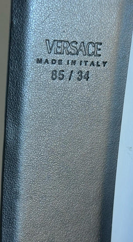 Versace Medusa-Buckle Reversible Leather Belt 85 (34) DCU6705 NWT $625