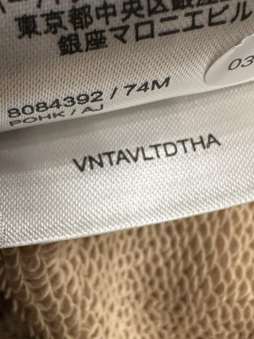 Burberry Talley Checked Sweatshirt with Hoodie Soft Fawn XL 8084392 NWT $760