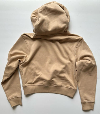 Burberry Talley Checked Sweatshirt with Hoodie Soft Fawn XL 8084392 NWT $760