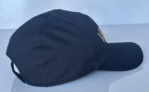 Versace Embroidered Logo Baseball Cap Hat Black/Gold 59 IT ICAP006 NWT
