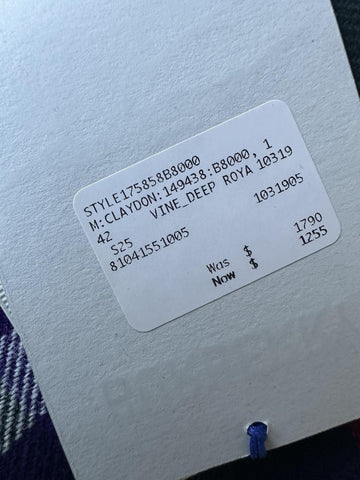 Burberry Claydon Vine Royal IP Check Wool Jacket 42 US (52 Eu) 8104155 NWT $1790