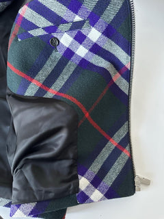 Burberry Claydon Vine Royal IP Check Wool Jacket 44 US (54 Eu) 8104155 NWT $1790