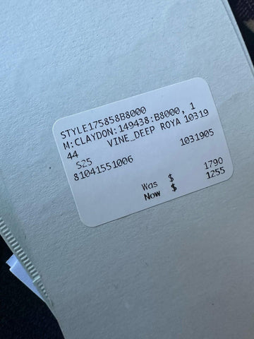 Burberry Claydon Vine Royal IP Check Wool Jacket 44 US (54 Eu) 8104155 NWT $1790