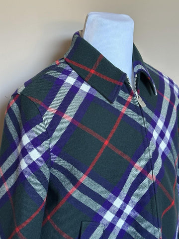 Burberry Claydon Vine Royal IP Check Wool Jacket 44 US (54 Eu) 8104155 NWT $1790