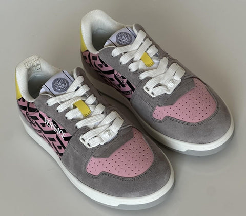 Versace Greca Women’s Medusa Pink/Yellow/Gray Sneakers 7.5 US (37.5) 1014316 NIB