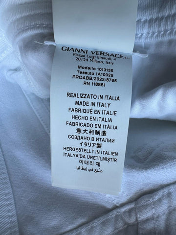 Versace Women’s Denim Stretch White Jeans Size 25 US 1013135 IT NWT $975