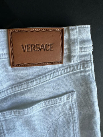 Versace Women’s Denim Stretch White Jeans Size 25 US 1013135 IT NWT $975