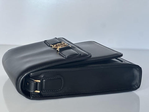 Versace Medusa Biggie Black Vertical Crossbody Leather Bag 1017068 NWT $1450