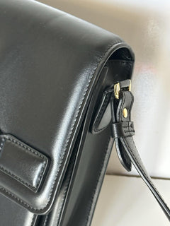 Versace Medusa Biggie Black Vertical Crossbody Leather Bag 1017068 NWT $1450