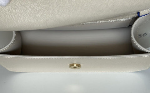 Burberry Madison MX House Check Crossbody Bag Limestone 8104432 NWT $1350