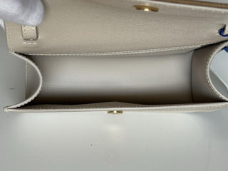 Burberry Madison MX House Check Crossbody Bag Limestone 8104432 NWT $1350