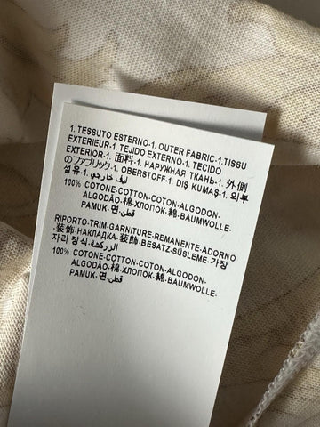 Versace Baroque Cotton Jersey T-Shirt White/Gold 3XL 1019460 NWT