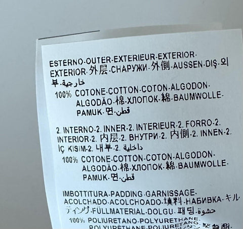 VERSACE Women's Pink Cotton Bath Slippers Small Italy 1005649 NWT