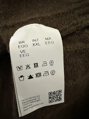 BOSS Hugo Boss Men's Green Wool/Cotton Sweater 2XL (Fits L-XL)