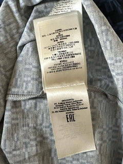 Fendi FF Logo Print Blue Cotton Jersey T-Shirt XL FY0936 IT NWT $890
