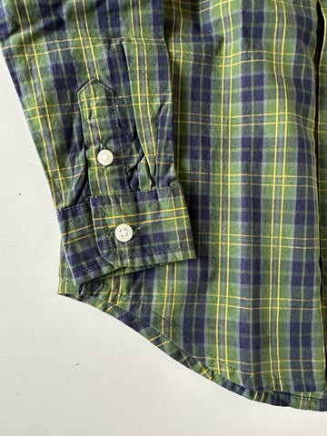 Janie and Jack Boy's Green Dress Shirt Size 4T NWT $36