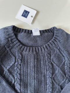 Janie and Jack Boy's Blue Sweater Size 3T NWT $49