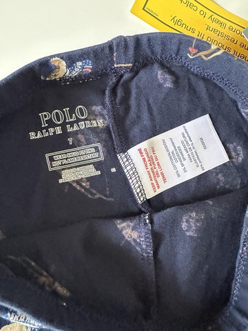 Polo Ralph Lauren Boy’s Bear Blue Pajama Set Size 7 NWT $55