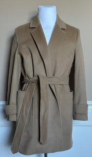 Burberry Sherringham Women's Wool/Cashmere Camel Jacket 10 US 8073327 NWT $2350