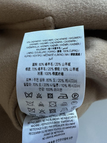 Burberry Sherringham Women's Wool/Cashmere Camel Jacket 10 US 8073327 NWT $2350