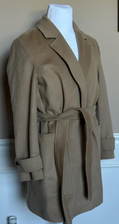 Burberry Sherringham Women's Wool/Cashmere Camel Jacket 10 US 8073327 NWT $2350