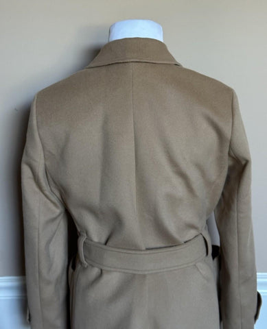 Burberry Sherringham Women's Wool/Cashmere Camel Jacket 10 US 8073327 NWT $2350