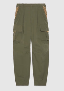 Gucci Men's Green Khaki Cargo Pants  32 US (48 Euro) Italy 751436 NWT $2100