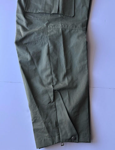 Gucci Men's Green Khaki Cargo Pants  32 US (48 Euro) Italy 751436 NWT $2100