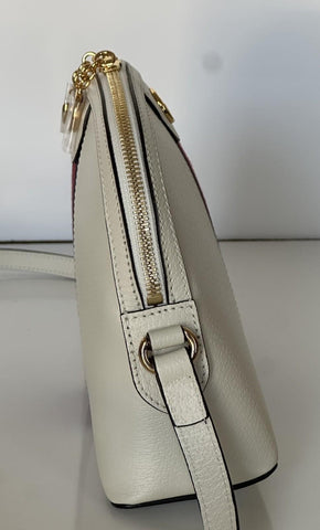 Gucci Ophidia Leather GG Web White Small Shoulder Bag Made in Italy 719881 NWOT