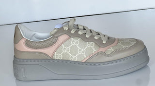 Gucci Women’s GG Dali Soft Sneakers Oat/Multicolor 10.5 US/40.5 Euro 700775 NIB