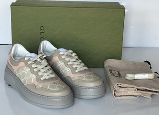 Gucci Women’s GG Dali Soft Sneakers Oat/Multicolor 10.5 US/40.5 Euro 700775 NIB