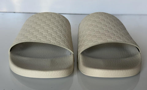 Gucci Microguccissima Soft Men’s Ivory Sandals 13.5 US (Gucci 13) 567115 NIB