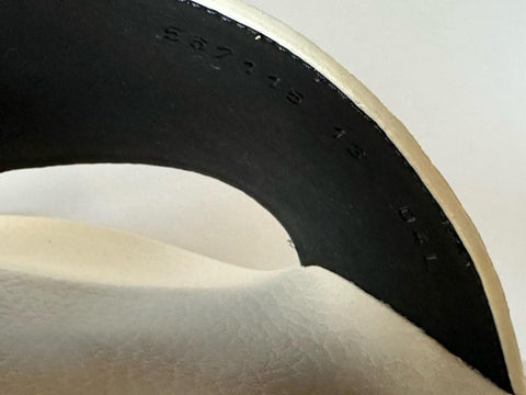 Gucci Microguccissima Soft Men’s Ivory Sandals 13.5 US (Gucci 13) 567115 NIB