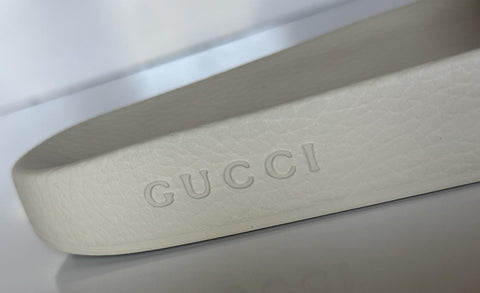 Gucci Microguccissima Soft Men’s Ivory Sandals 13.5 US (Gucci 13) 567115 NIB