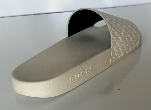 Gucci Microguccissima Soft Men’s Ivory Sandals 13.5 US (Gucci 13) 567115 NIB