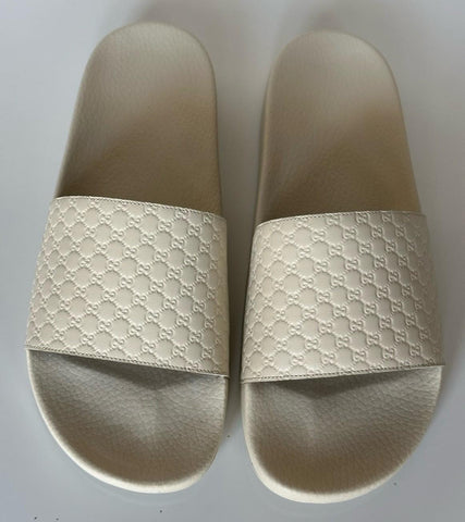 Gucci Microguccissima Soft Men’s Ivory Sandals 13.5 US (Gucci 13) 567115 NIB