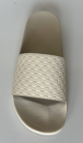 Gucci Microguccissima Soft Men’s Ivory Sandals 13.5 US (Gucci 13) 567115 NIB