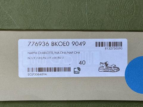 Gucci GG Quilted Open Toe Women’s White Leather Sandals 10 US (40 Eu) 776936 NIB