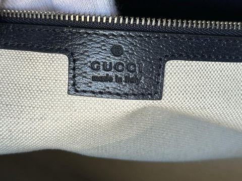 Gucci GG Supreme Web Canvas/Leather Medium Tote Bag Italy 631685 NWOT