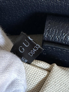 Gucci GG Supreme Web Canvas/Leather Medium Tote Bag Italy 631685 NWOT