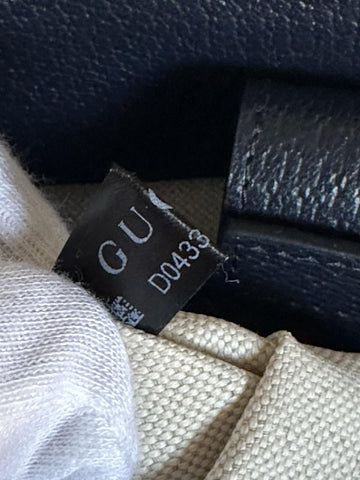 Gucci GG Supreme Web Canvas/Leather Medium Tote Bag Italy 631685 NWOT