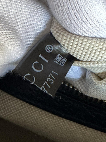 Gucci GG Supreme Web Canvas/Leather Medium Tote Bag Italy 631685 NWOT