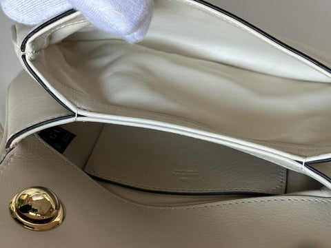 Gucci Blondie Calf Leather White Mini Shoulder Crossbody Bag Italy 698643 NWT