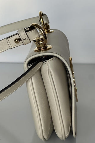 Gucci Blondie Calf Leather White Mini Shoulder Crossbody Bag Italy 698643 NWT