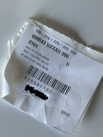 Gucci Blondie Calf Leather White Mini Shoulder Crossbody Bag Italy 698643 NWT