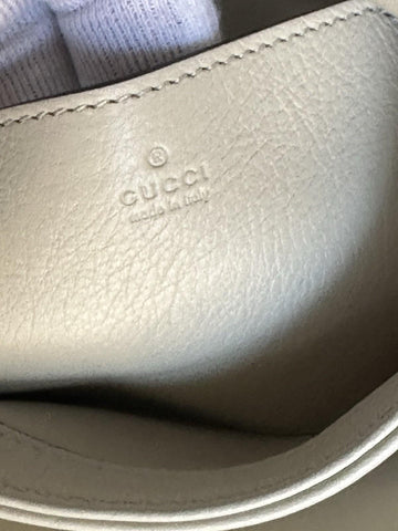 Gucci Blondie Calf Leather White Mini Shoulder Crossbody Bag Italy 698643 NWT